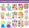 Mother’s Day Card Making Kit – 24 DIY Flower Craft Cards with Stickers, Handmade Greeting Card Set for Kids, Classroom & Home Activities